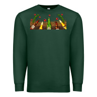 Sports Green beer party for christmas Premium Sweatshirt - AdoDesignShop