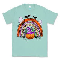 Seafoam halloween rainbow Classic Tee - Zillion Design Studio