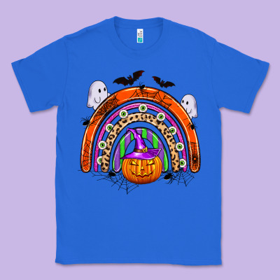 Halloween Rainbow Classic Tee Designed By Zillion Design Studio