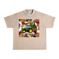 French Oak christmas farm tractor Urban Heavy Tee - RanaPortraitStore