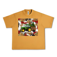 Peanut Butter christmas farm tractor Urban Heavy Tee - RanaPortraitStore