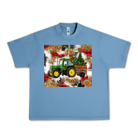 Pebble Blue christmas farm tractor Urban Heavy Tee - RanaPortraitStore