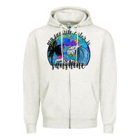 Oatmeal Heather my favorite color is sunshine Zipper Hoodie - SublimationCraftShop