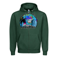Sports Green my favorite color is sunshine Zipper Hoodie - SublimationCraftShop