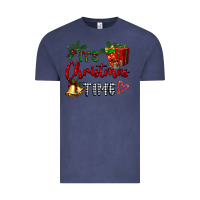 Vintage Denim it's Christmas time Vintage Tee - BarkalooDesign