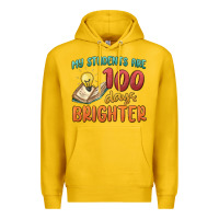 Lemon my students 100 days brighter Premium Hoodie - MaliasSmallBusiness