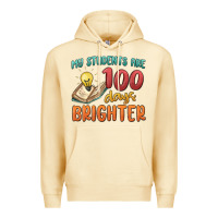 Pina Colada my students 100 days brighter Premium Hoodie - MaliasSmallBusiness