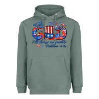 Sage with god all things are possible usa Heavyweight Hoodie - AdoDesignShop