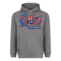 Storm with god all things are possible usa Heavyweight Hoodie - AdoDesignShop