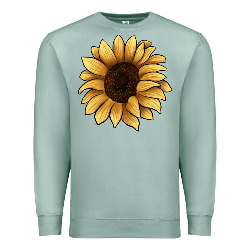 Sunflower Premium Sweatshirt by JahusDesignShop | Teevron