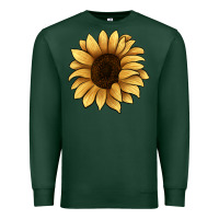 Sports Green sunflower Premium Sweatshirt - JahusDesignShop