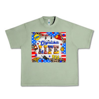 Oil Green dispatcher life Urban Heavy Tee - RanaPortraitStore