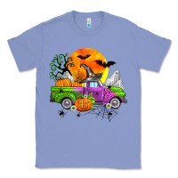Colony Blue halloween farm truck Classic Tee - Zillion Design Studio