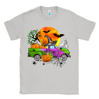 Moon Dust halloween farm truck Classic Tee - Zillion Design Studio
