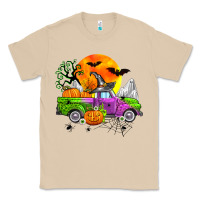 Mushroom halloween farm truck Classic Tee - Zillion Design Studio