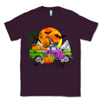 Plum halloween farm truck Classic Tee - Zillion Design Studio