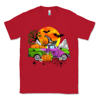 Red halloween farm truck Classic Tee - Zillion Design Studio