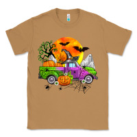 Toasted Coconut halloween farm truck Classic Tee - Zillion Design Studio