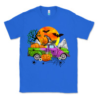 True Royal halloween farm truck Classic Tee - Zillion Design Studio