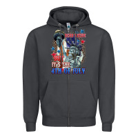 Smoke Dead inside but it's the 4th of July Zipper Hoodie - CowGirlArtShop