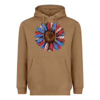 Toasted Coconut usa flag camouflage sunflower Heavyweight Hoodie - JahusDesignShop