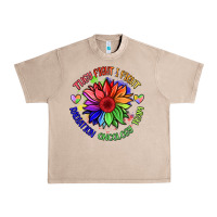 French Oak oncology team sunflower malia Urban Heavy Tee - BarkalooDesign