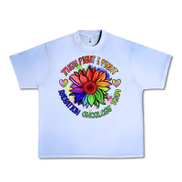Grape Ice oncology team sunflower malia Urban Heavy Tee - BarkalooDesign