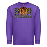 Purple dad the king Premium Sweatshirt - Artiststas