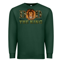 Sports Green dad the king Premium Sweatshirt - Artiststas