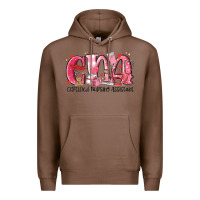 Chestnut cna certified valentine nursing assistant valentin Premium Hoodie - MaliasSmallBusiness