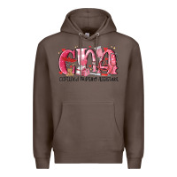 Coffee cna certified valentine nursing assistant valentin Premium Hoodie - MaliasSmallBusiness