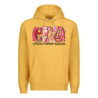 Mustard cna certified valentine nursing assistant valentin Premium Hoodie - MaliasSmallBusiness