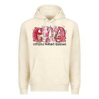 Sandshell cna certified valentine nursing assistant valentin Premium Hoodie - MaliasSmallBusiness