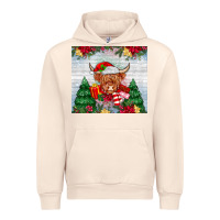 Sandshell christmas cow Urban Hoodie - MaliasSmallBusiness