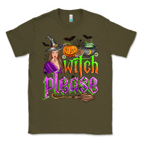 Army Green witch please Classic Tee - Zillion Design Studio