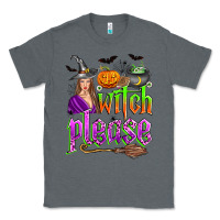 Charcoal Heather witch please Classic Tee - Zillion Design Studio