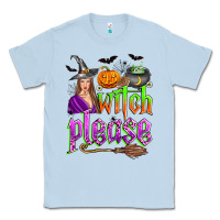 Dusty Blue witch please Classic Tee - Zillion Design Studio