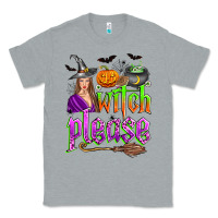 Heather Grey witch please Classic Tee - Zillion Design Studio