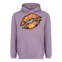 Lavender Western Sunflower Lips Heavyweight Hoodie - Bettercallsaul