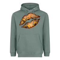Sage Western Sunflower Lips Heavyweight Hoodie - Bettercallsaul
