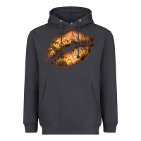 Smoke Western Sunflower Lips Heavyweight Hoodie - Bettercallsaul