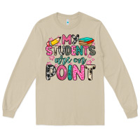 Mushroom my students are on point Long Sleeve Tee - Zillion Design Studio