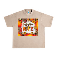 French Oak firefighter wife Urban Heavy Tee - RanaPortraitStore