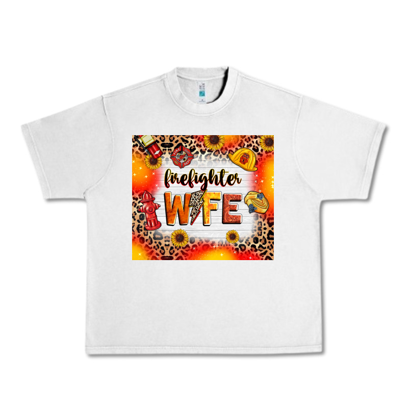 Firefighter Wife Urban Heavy Tee by RanaPortraitStore | Teevron