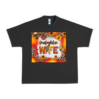 Pigment Black firefighter wife Urban Heavy Tee - RanaPortraitStore
