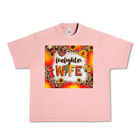 Salmon firefighter wife Urban Heavy Tee - RanaPortraitStore
