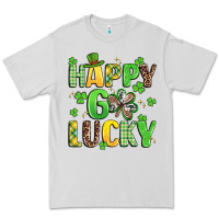 Dove Grey happy go lucky Premium Tee - Artiststas