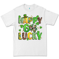 White happy go lucky Premium Tee - Artiststas