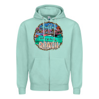 Hello Summer Let's Go To The Beach Zipper Hoodie | Teevron