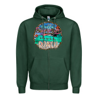 Sports Green Hello Summer Let's Go To The Beach Zipper Hoodie - SublimationCraftShop